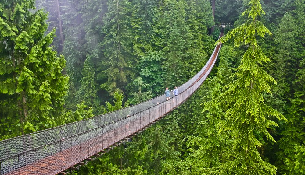 Capilano Suspension Bridge, Vancouver , Canada