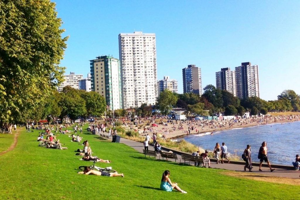 English Bay Beach, Vancouver