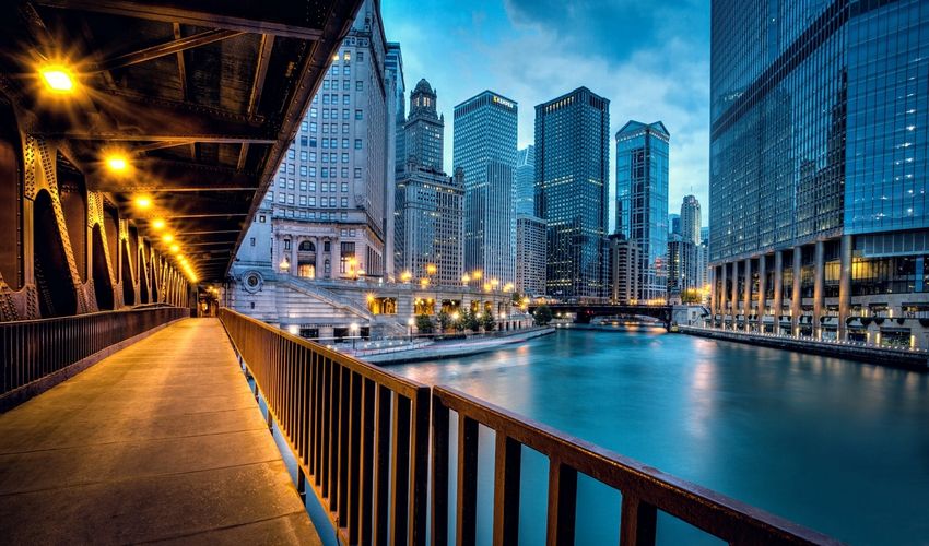 Chicago Waterfront Pedestrian