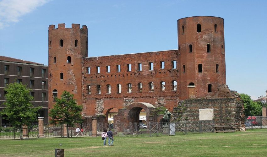 Porta Palatina - Roman Gate of Turin