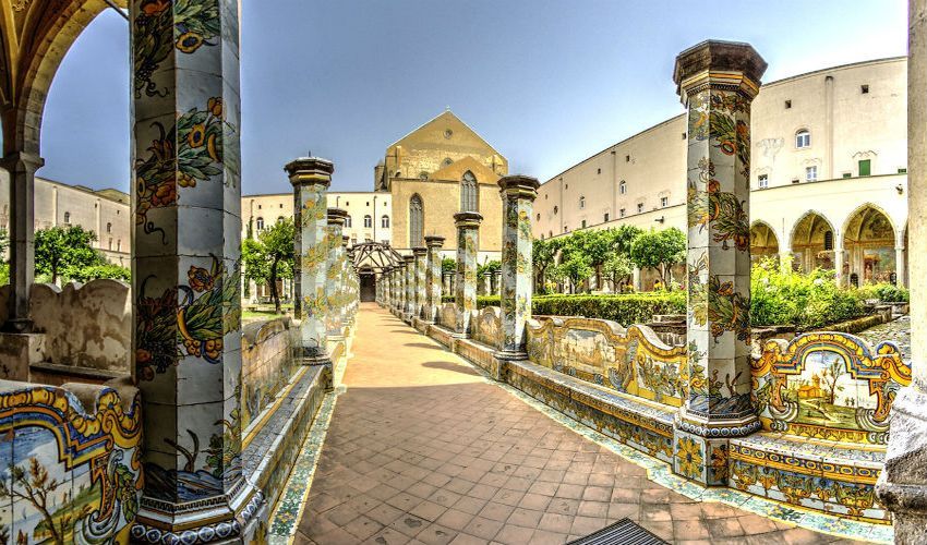 Complesso Monumentale di Santa Chiara - Cloister of Santa Chiara