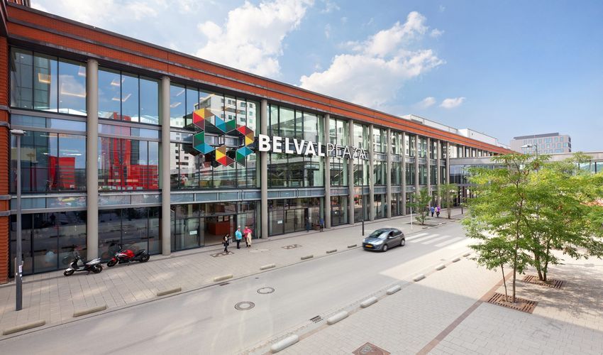 Futuristic shopping centers of Esche