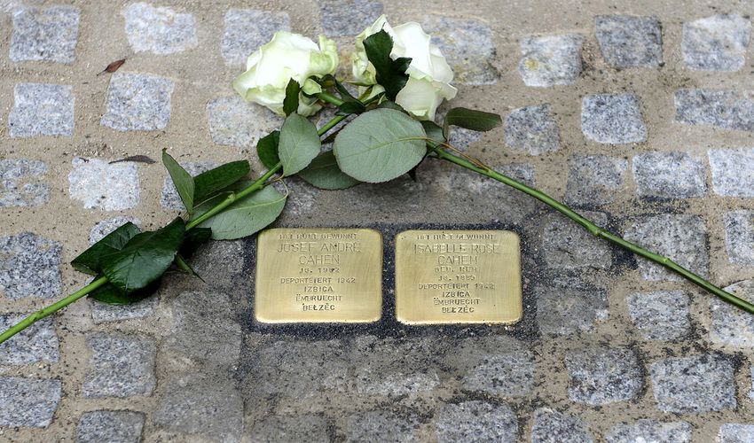 Stolpersteine, the resistance monument