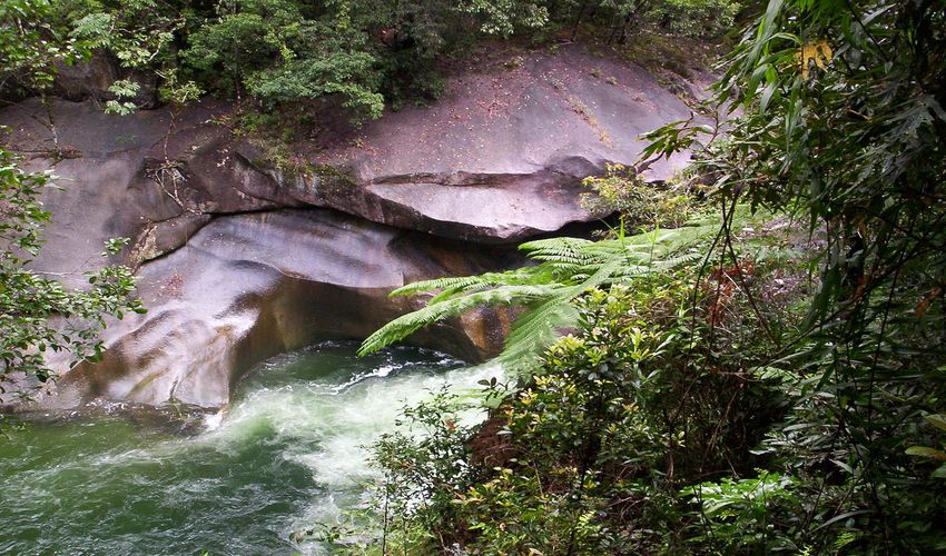 Devil’s Pool at Babinda Boulders